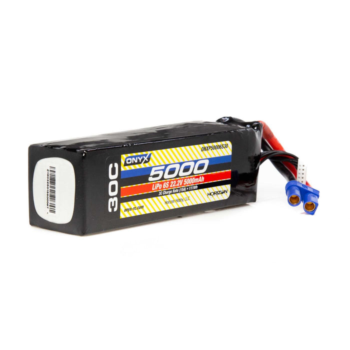 5000mAh 6S 22.2V 30C LiPo, EC5