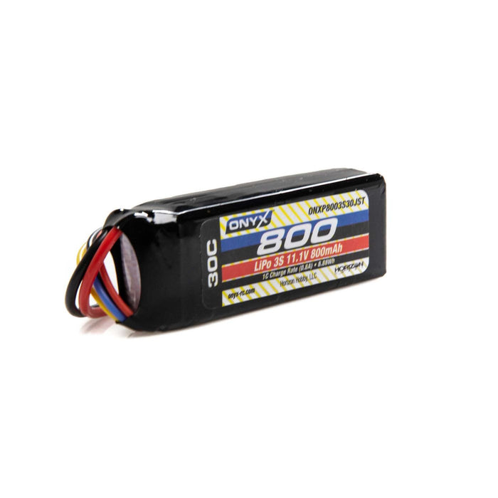 LiPo 11,1 V 800 mAh 3S 30C, 18 AWG, JST