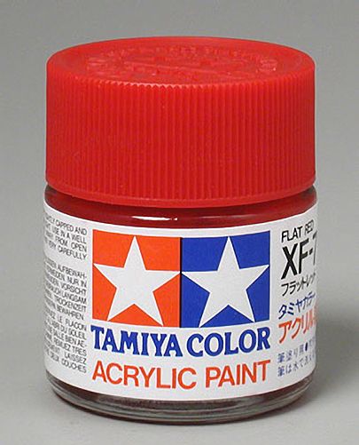 Acrylique XF7 plat, rouge