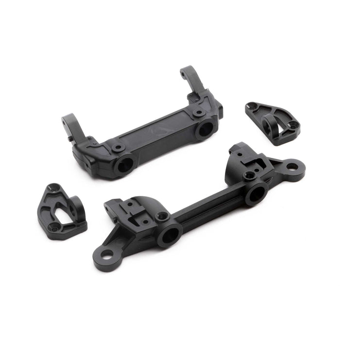 SCX6 : support de pare-chocs avant/supports de carrosserie, FR/RR