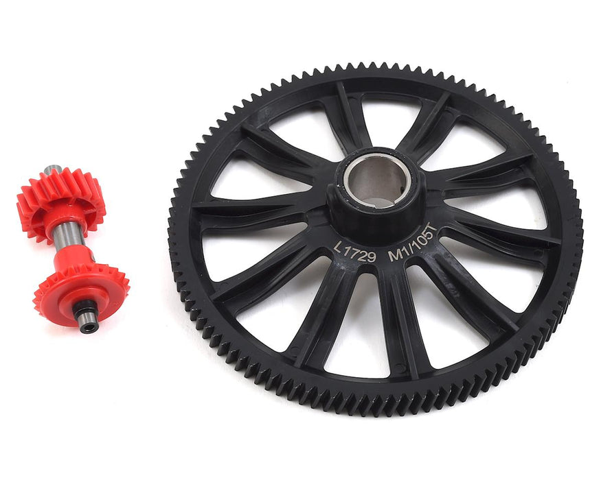 Align M1 Autorotation Tail Drive Gear Set (105T)