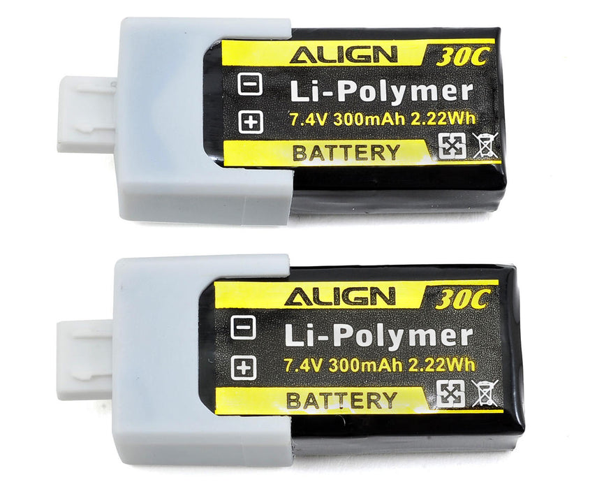 Aligner la batterie LiPo 2S1P 30C (7,4 V/300 mAh)