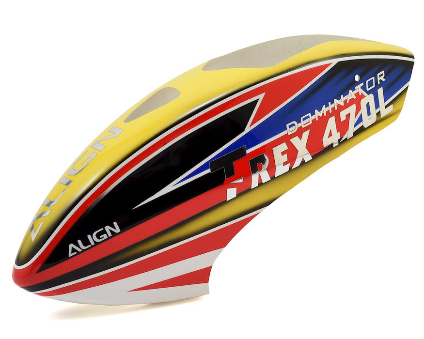 Auvent peint Align 470L (jaune/rouge/bleu)