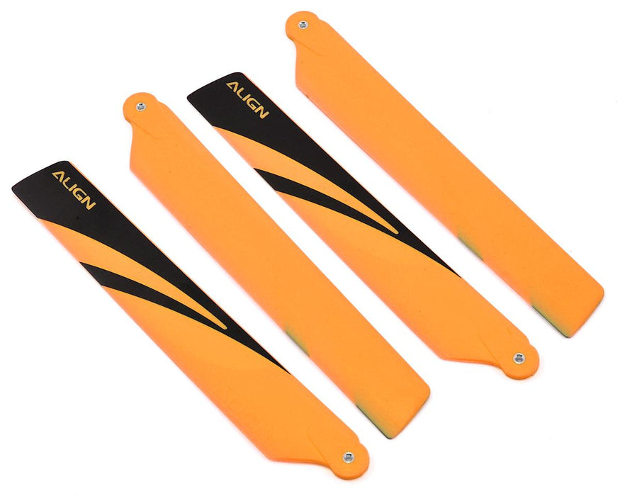 Align 150 Jeu de lames principales de 120 mm (embouts orange/noir)