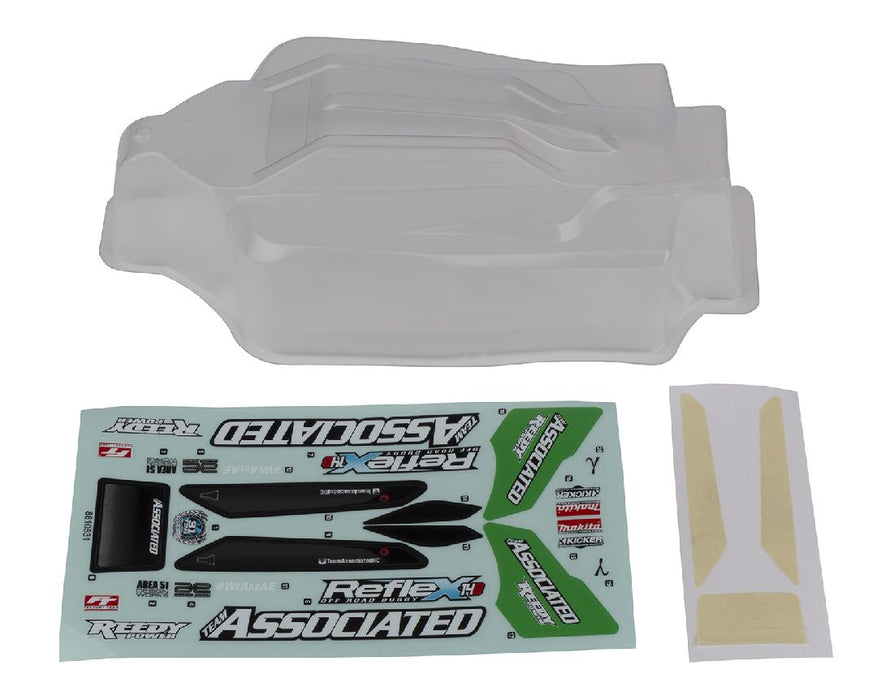 Team Associated Reflex 14B Gamma Body Set - Clear