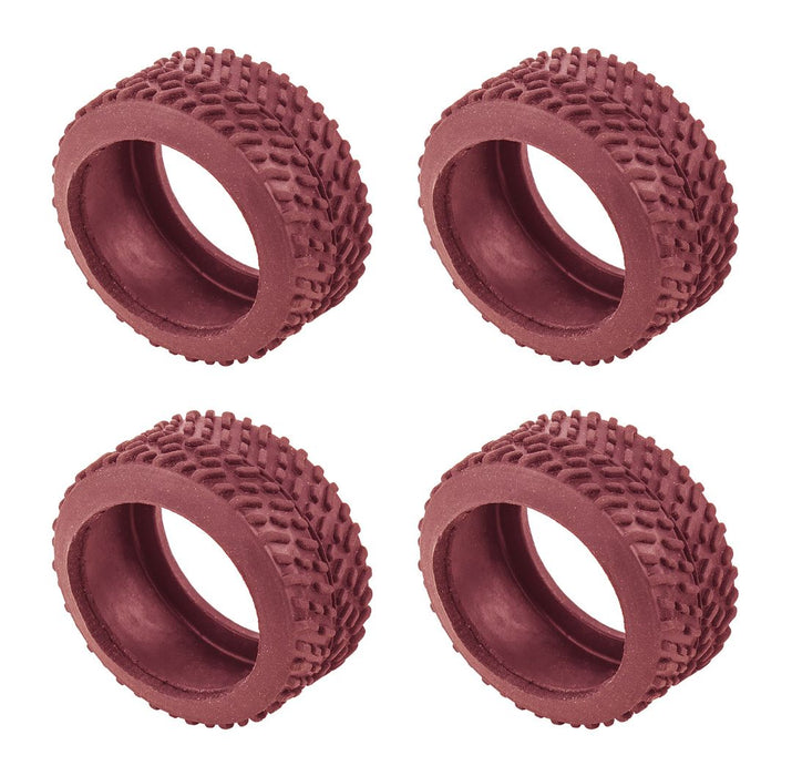 Team Associated NanoSport Pin Tires, red