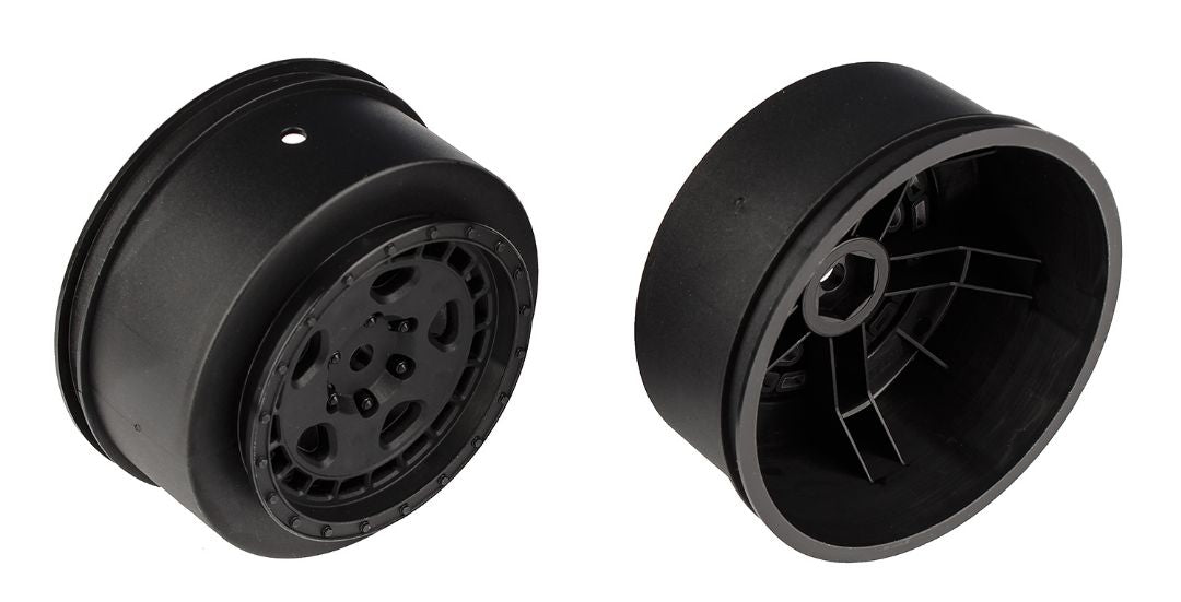 Team Associated Fifteen52 Turbomac HD Wheels, 2.2/3.0", +3mm offset, black