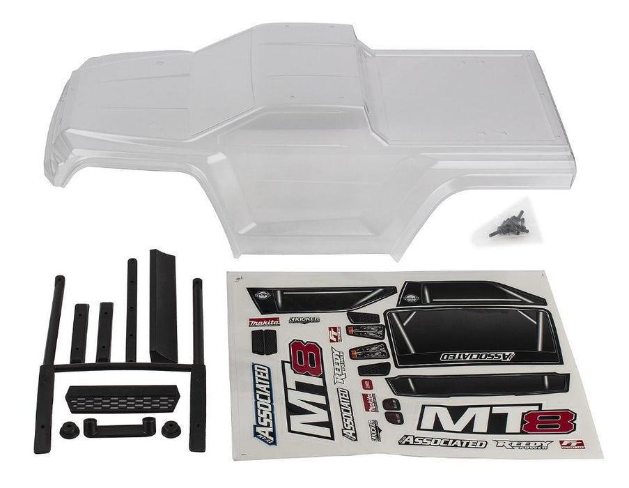 Ensemble de carrosserie RIVAL MT8, transparent