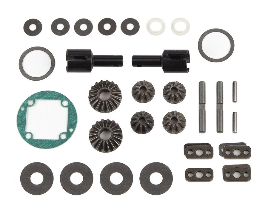 Team Associated RIVAL MT8 Front and Rear Differential Rebuild Set