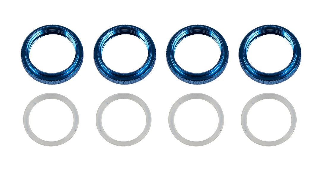 Team Associated RIVAL MT8 Threaded Shock Collars