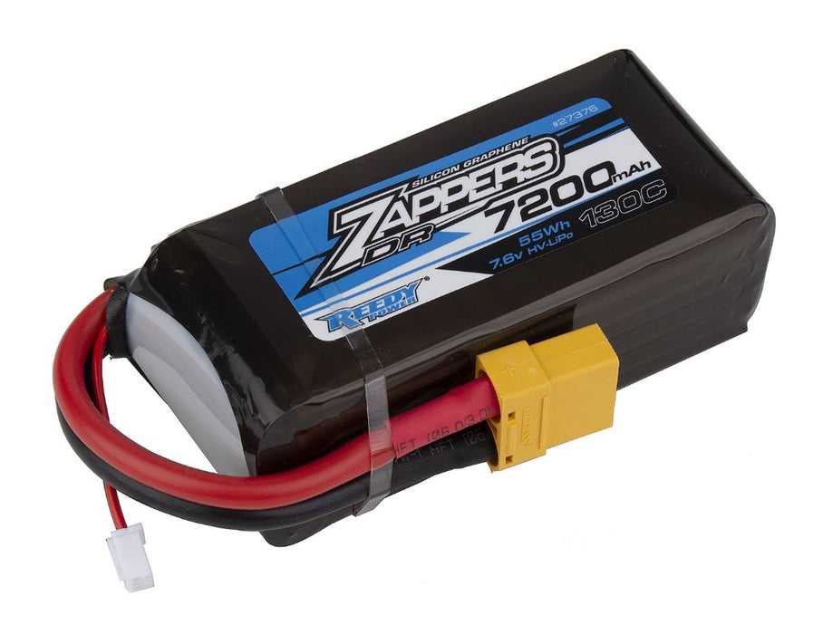 Reedy Zappers DR 7200mAh 130C 7.6V Shorty (soft) w/XT90