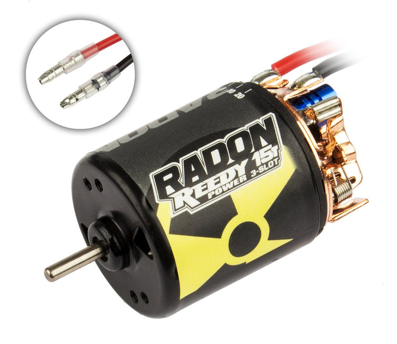 Moteur brossé Reedy Radon 2 15T à 3 emplacements 4100Kv