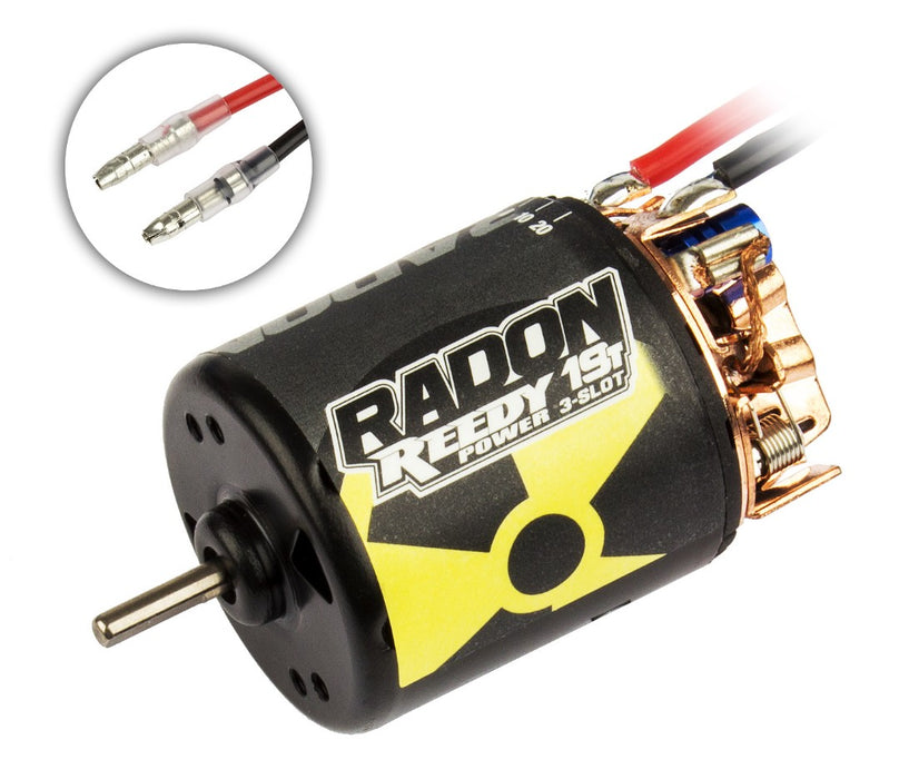 Moteur brossé Reedy Radon 2 19T à 3 emplacements 3200Kv