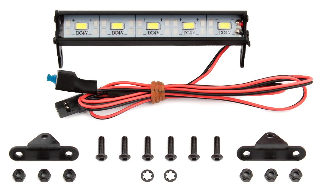 Team Associated XP 5 LED Aluminum Light Bar, 88mm