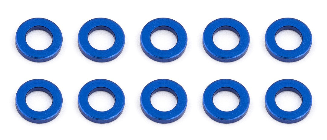 Team Associated Factory Team Aluminum Ballstud Washers 5.5x1.0 mm (10)