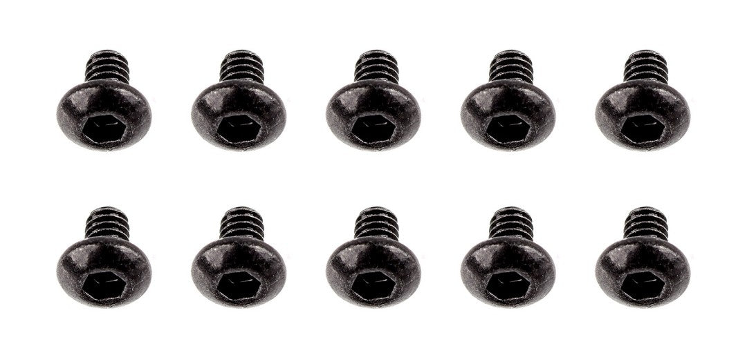 Team Associated Screws, M2x0.4x3mm BHCS