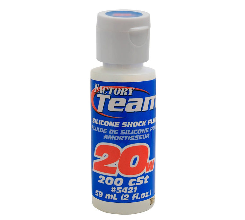 Team Associated Silicone Shock Oil (2oz) (20wt, 200 cSt)