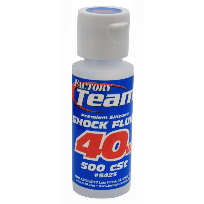 Team Associated Silicone Shock Oil (2oz) (40wt, 500 cSt)