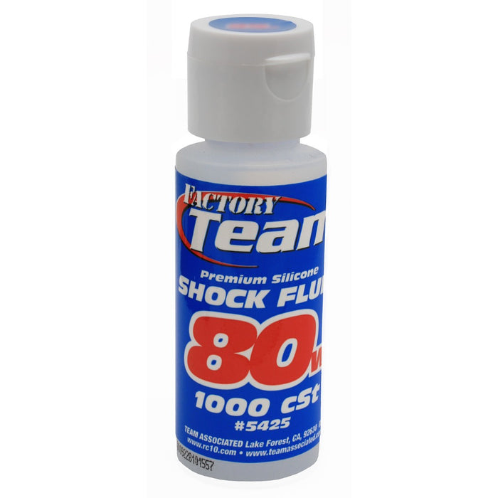 Team Associated Silicone Shock Oil (2oz) (80wt, 1000 cSt)