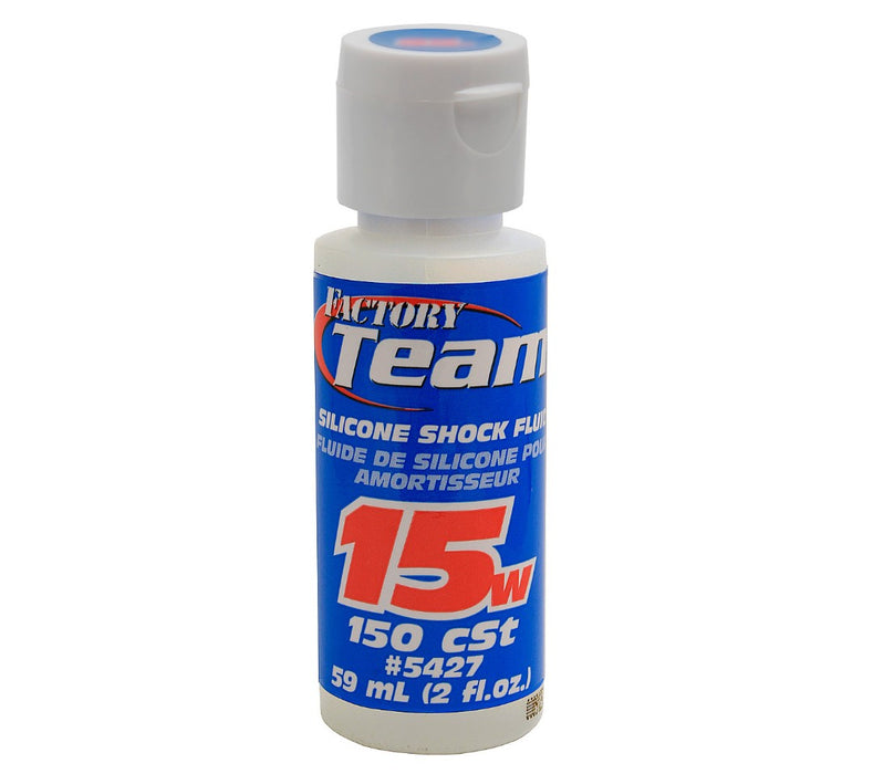 Team Associated Silicone Shock Oil (2oz) (15wt, 150 cSt)