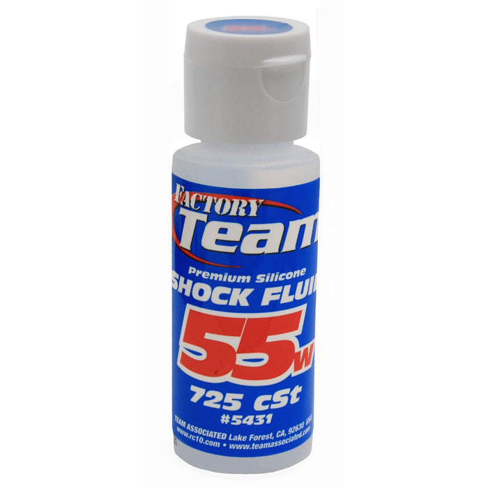 Team Associated Silicone Shock Oil (2oz) (55wt, 725 cSt)