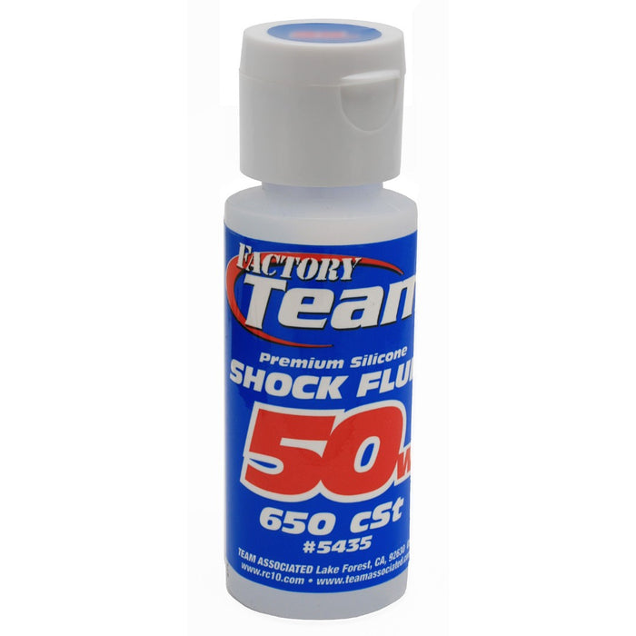 Team Associated Silicone Shock Oil (2oz) (50wt, 640 cSt)