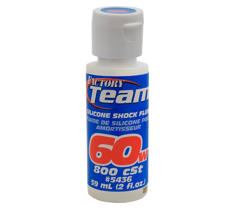 Team Associated Silicone Shock Oil (2oz) (60wt, 800 cSt)