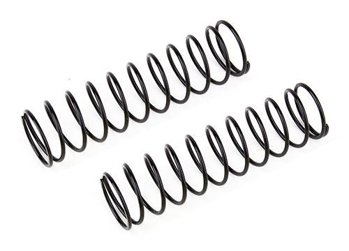 Team Associated Rear Springs V2, black, 3.9 lb/in, L86, 11.50T, 1.6D