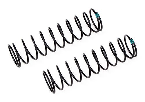 Team Associated Rear Springs V2, green, 4.0 lb/in, L86, 11.25T, 1.6D