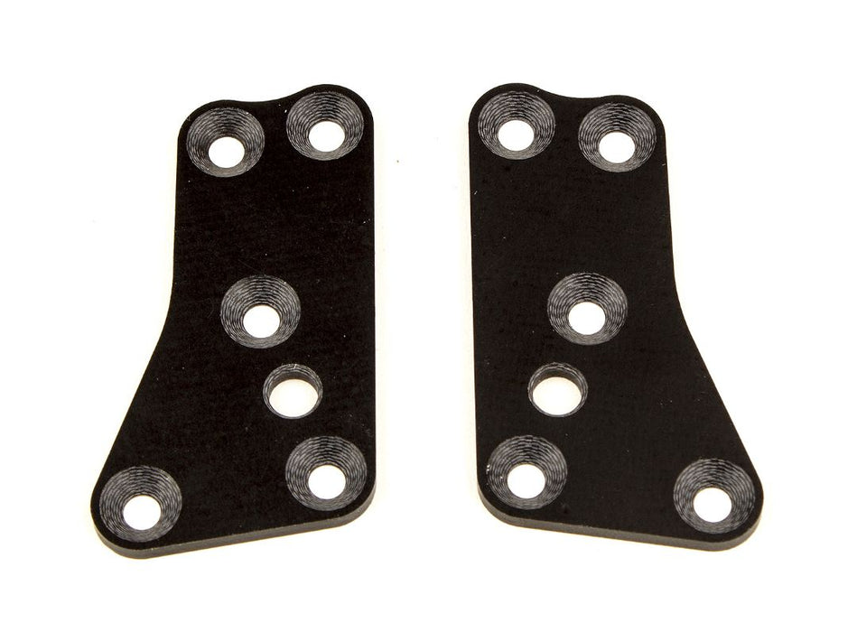 Team Associated RC8B3.2 FT Upper Suspension Arm Inserts, G10, Front Upper, 2.0 mm