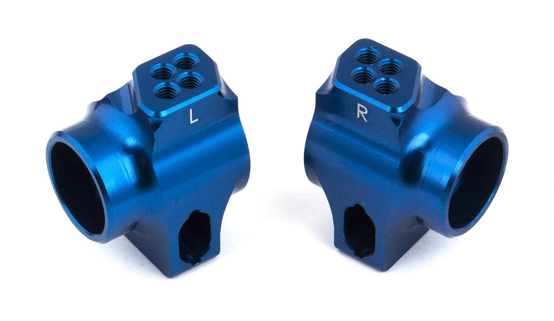 Team Associated Factory Team B6 Blue Aluminum Rear Hubs