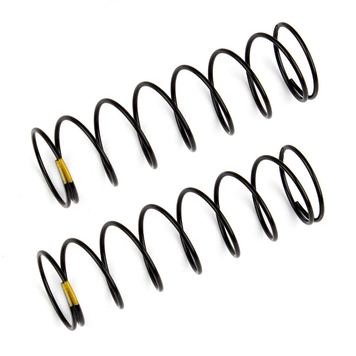 Team Associated Rear Shock Springs, yellow, 2.30 lb/in, L61mm