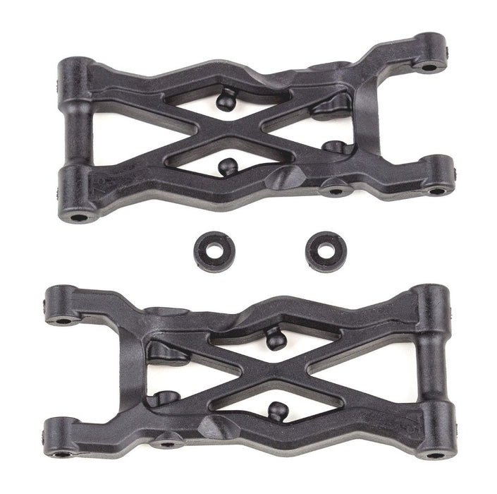 Team Associated RC10B6.2 FT Rear Suspension Arms 75mm, carbon fiber