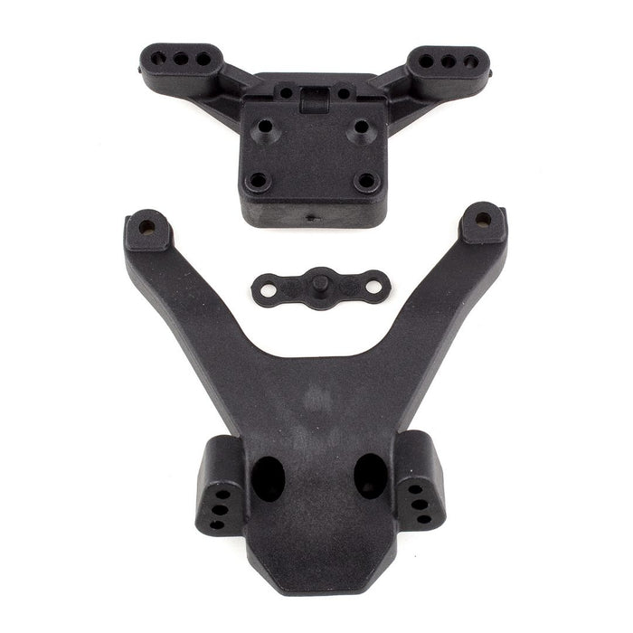 Team Associated RC10B6.3 Front Top Plate and Ballstud Mount