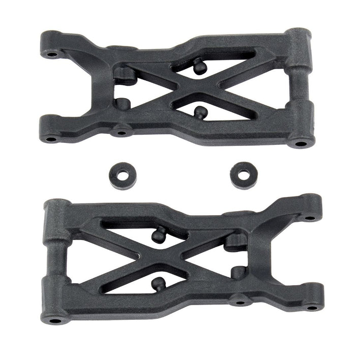 Team Associated RC10B74 Rear Suspension Arms, hard