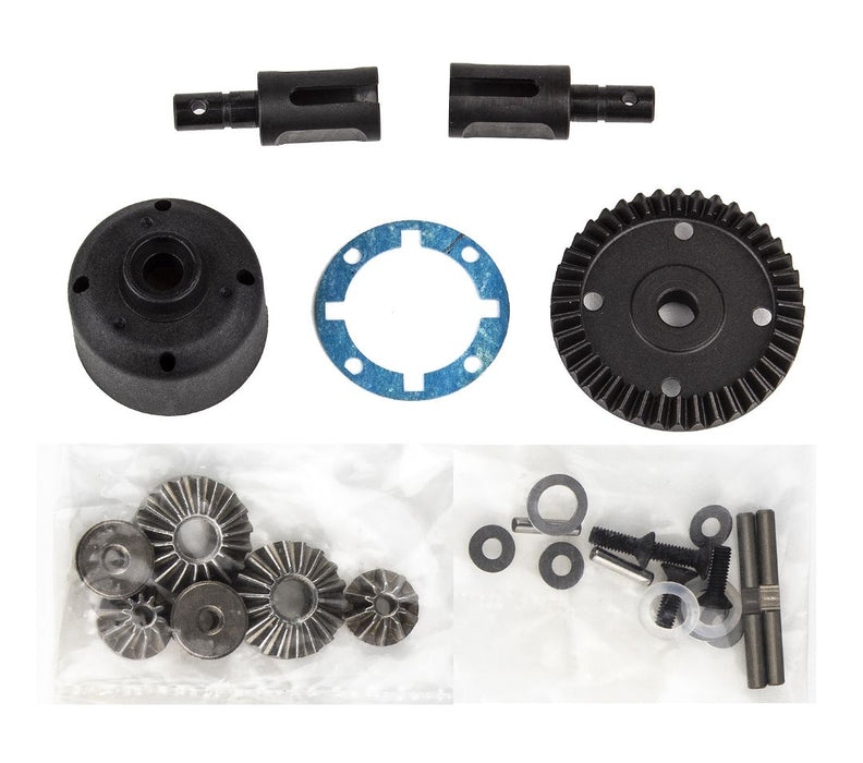 Team Associated RC10B74.1 LTC Differential Set, Front And Rear