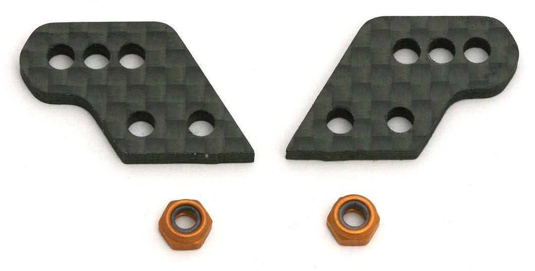 Team Associated Factory Team Aluminum Hub Carbon Fiber C Tower Set (2)