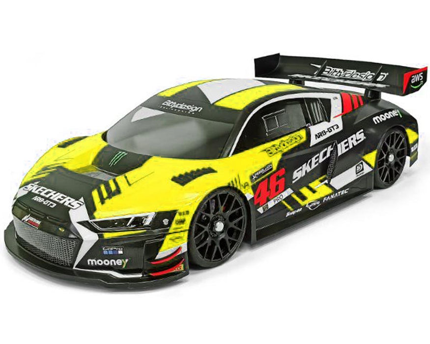 Bittydesign AR8-GT3 Lightweight 1/8 On-Road GT Body (Clear) (360mm Wheelbase)