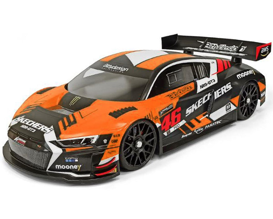 Bittydesign AR8-GT3 HD 1/8 On-Road GT Body (Clear) (360mm Wheelbase)