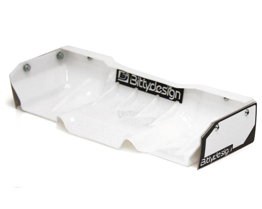 Bittydesign "Zefirus" Lexan 1/8 Buggy & Truggy Wing (White)