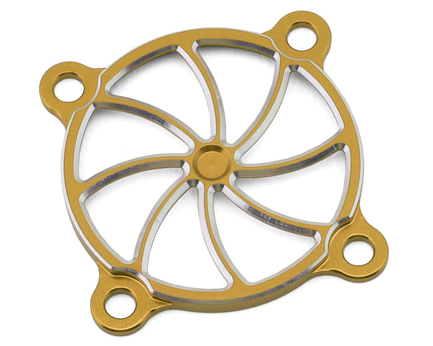 Team Brood 30mm Aluminum Fan Cover (Yellow)