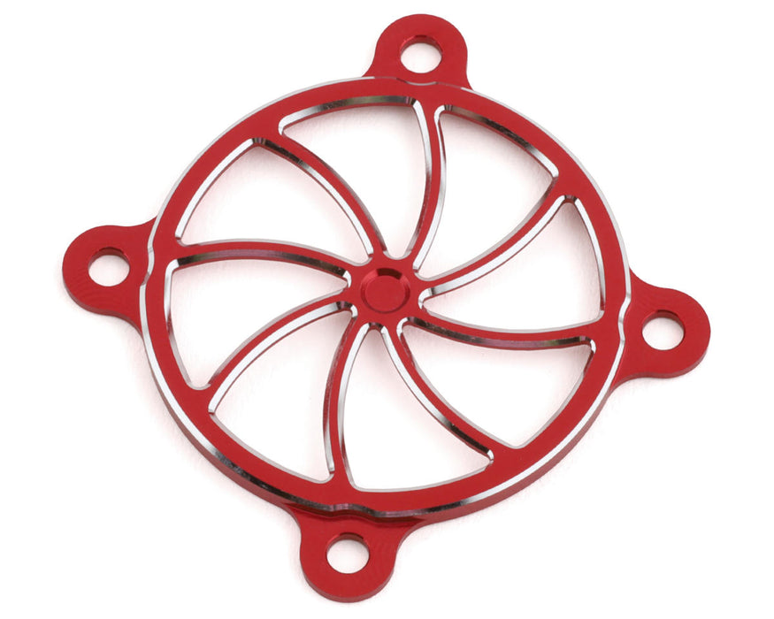 Cache ventilateur Team Brood en aluminium 35 mm (rouge)