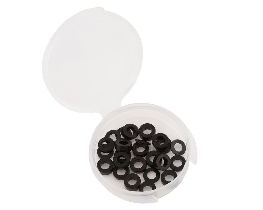 Team Brood Kit d'entretoises de suspension Delrin 3,5 mm avec récipient en plastique (24)