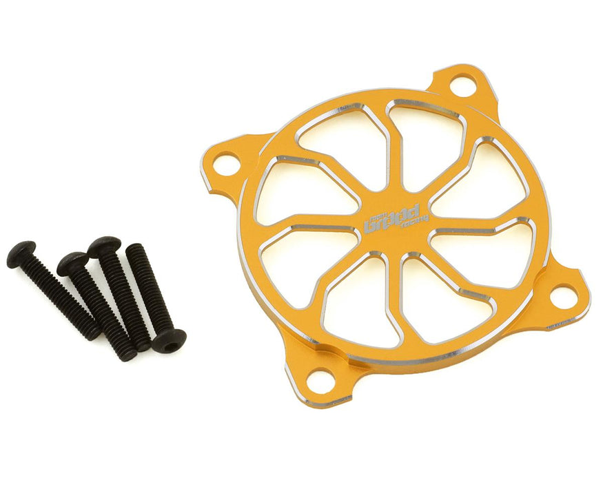 Team Brood 40mm Aluminum Fan Cover (Yellow)