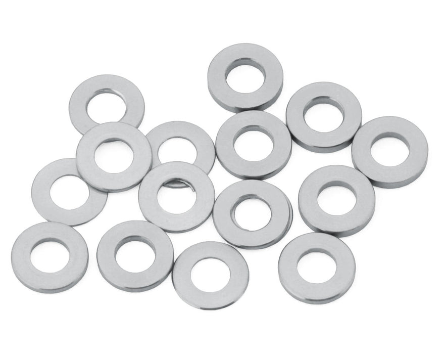 Team Brood 3x6mm 6061 Aluminum Ball Stud Washers Small Kit (Silver) (16)