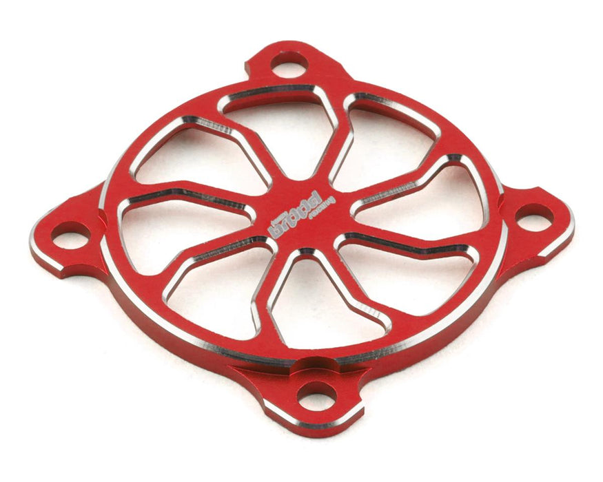 Team Brood Aluminum 30mm Fan Cover (Red)