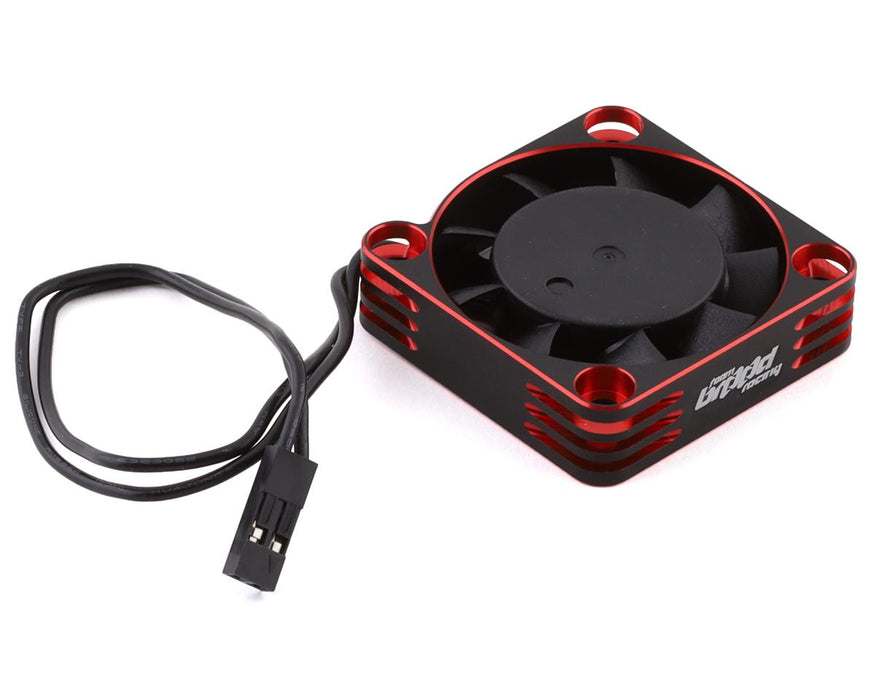 Team Brood Kaze XL Ventilateur de refroidissement haute vitesse en aluminium 40 mm HV (rouge)