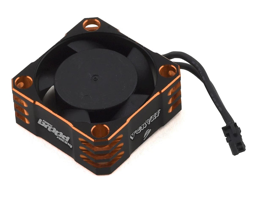 Team Brood Ventus S Aluminum 25mm Cooling Fan (Orange)