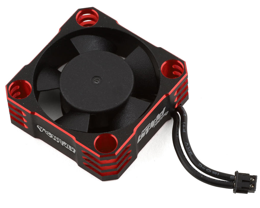 Ventilateur ESC Team Brood Ventus en aluminium 30 mm avec prise micro (rouge)