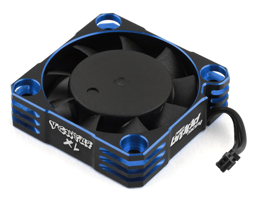 Team Brood Ventus XL Ventilateur ESC en aluminium 40 mm avec prise micro (bleu)